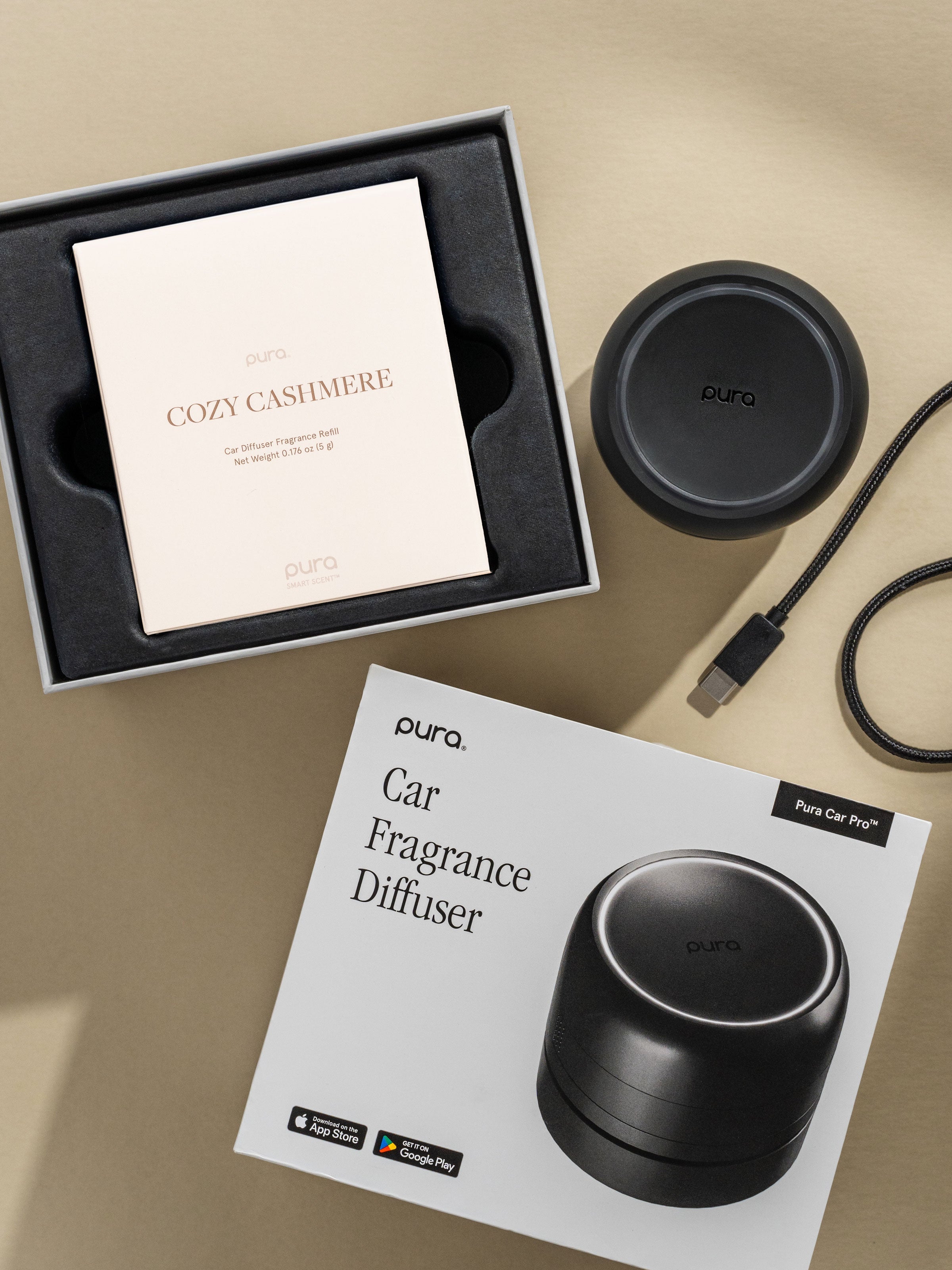 Cozy Cashmere Car Set - Signature Room Scent